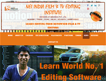 Tablet Screenshot of neiindia.com